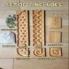 Wooden Marble Run Track Set of 2  Montessori STEM Toy for Kids  Race Machine & Maze Board  Educational Wooden Roller Track Game  Wind & Rocks Run Gift for Children view 2