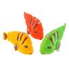 WHAMVOX 3pcs Wind-up Swinging Fish for Cartoon Fish with Clockwork Movement Fun Party Favor and Creative Play Random Color view 1