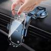 ocpcrn Car Phone Mount Holder for Kia soluto 2019-2024,Dashboard Windshield Phone Holder Strongest Suction Cup 360 Adjustable Hands Free Anti-Drop Cell Phone Holder,Black + Mirror Finish view 2