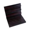 BUBEFSKD Multi Row Solid Wood Challenge Coin Display Stand Medals Display Case Organizers Rack Shelf For Collectors Veterans Day Wooden Coin Holder view 3