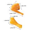 COOLHIYA Lifelike Artificial Chicken Leg with Realistic Texture PVC Fake Food Display Models for Kitchen Decoration and Photography Props Safe Play Food view 2