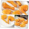 COOLHIYA Lifelike Artificial Chicken Leg with Realistic Texture PVC Fake Food Display Models for Kitchen Decoration and Photography Props Safe Play Food view 3