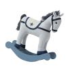 Luwecf Christmas Decoration Rocking Wood Base Lightweight Multifunctional for 12+ Months 9x3x10.2inch, Light Gray view 1