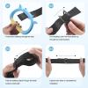 BUBEFSKD Gymnastic Rings Gym for Kids Children Pulls Up Gym Trapeze Rod Equipment Home Exercise with Strap Strength Training Rings for Kids view 4