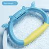 BUBEFSKD Gymnastic Rings Gym for Kids Children Pulls Up Gym Trapeze Rod Equipment Home Exercise with Strap Strength Training Rings for Kids view 3