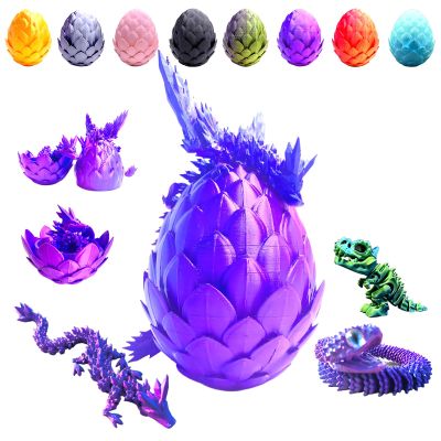 TJYZGXQ 5pcs,12" 3D Printed Dinosaur Eggs,Dragon Egg,Crystal Dragon Toys,Snake Eggs, T RexAnimals,Fidget Toy,Desk Executive ToyEaster Eggs Basket Stuffers,Toys for Boys Kids Teen 5-7 4-6 8-12