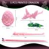 TJYZGXQ 5pcs,12" 3D Printed Dinosaur Eggs,Dragon Egg,Crystal Dragon Toys,Snake Eggs, T RexAnimals,Fidget Toy,Desk Executive ToyEaster Eggs Basket Stuffers,Toys for Boys Kids Teen 5-7 4-6 8-12 view 4