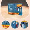 harayaa Miniature Garage 1/64 Diorama Car Garage Workshop Display Accessory Resin Crafted Ornament Hand Painted Suitable for Model Collecting, Pegboard Tool view 3