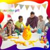 TJYZGXQ 5pcs,12" 3D Printed Dinosaur Eggs,Dragon Egg,Crystal Dragon Toys,Snake Eggs, T RexAnimals,Fidget Toy,Desk Executive ToyEaster Eggs Basket Stuffers,Toys for Boys Kids Teen 5-7 4-6 8-12 view 2