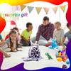 TJYZGXQ 5pcs,12" 3D Printed Dinosaur Eggs,Dragon Egg,Crystal Dragon Toys,Snake Eggs, T RexAnimals,Fidget Toy,Desk Executive ToyEaster Eggs Basket Stuffers,Toys for Boys Kids Teen 5-7 4-6 8-12 view 2