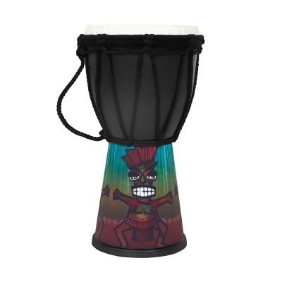 African Drum Unique Pattern Small Hand Professional Percussions Instrument Rhythm Playing Toy For Kindergarten Percussions For Beginners