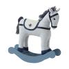 DYNWAVE Christmas Rocking Toy Desk Ornament, Multipurpose Wooden Base 23x8x26cm, Light Gray view 1