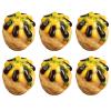 6Pcs Simulation Takoyaki Food Model Realistic Grilled Meat Rounds Model for Home Decoration Kitchen Display Simulation view 1