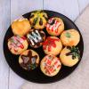 6Pcs Simulation Takoyaki Food Model Realistic Grilled Meat Rounds Model for Home Decoration Kitchen Display Simulation view 4