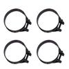 4 Pack Genuine Honda Black Carburetor Clamps 50MM 95018-50250 Fits Honda CB500 CB650 CB750 view 1