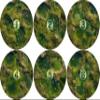 40K Neoprene Objective Marker Set - Chapter Approved 2025 - 7.57" (Blight) view 1