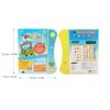 lyrlody Learning Activity Book, Talking Book English Alphabet Fruit Vehicle Literature Children Sound Board with Pen for Toddler Kids view 4
