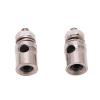 10PCS Stainless Steel RC Push Rod Connectors for 1.8mm 1.9mm 2.0mm 2.1mm Steel Wire, Adjustable Aircraft Pushrod Stoppers, Durable RC Plane Linkage Accessories view 2