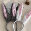 BUBEFSKD Kids Princess Hairbands Rabbits Ear For Halloween Birthday Photo Props Fun Headwear Cosplay Cartoon Rabbits Halloween Party Headband view 3