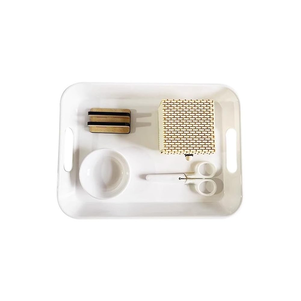 LLTCMAOYI Montessori Paper-Cutting Work Set Teaching AIDS, Hand-Eye Coordination, Learn to Cut Line Skill