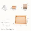 LLTCMAOYI Montessori Paper-Cutting Work Set Teaching AIDS, Hand-Eye Coordination, Learn to Cut Line Skill view 2