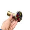 Handmade Brass Kaleidoscope Educational Gift | Vintage Collection Replica, Birthday, Every Occasion Gift for Adults and Kids - Brass Kaleidoscope with Double Wheel - (Pack of ONE) view 1