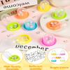 32 Pack Mini Dice Cup Set, Plastic Colorful Shaker Cups with 6 Sided Dice, Shaker Dice Game Desk Toys Bulk for Classroom Rewards Treasure Box Goodie Bag Stuffers Party Favors Gifts view 3
