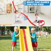 Flexible Race Car Track for Kids 15 Ft Flex Tracks Starter Set Compatible Toy with Suction Cups Compatible with Diecast 1/64th Cars, Long Kid Cars Ramp with Suction Cups for Indoor & Outdoor Ages 3+ view 2