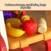 Kids Shopping Cart - Kids Grocery Cart, Play Shopping Carts, Pretend Play Toy Basket Set with Food Accessories, Interactive Grocery Store Games for Toddler Boys Teens Girls Children Indoor Outdoor view 3