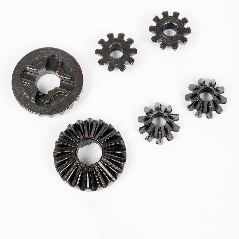 20CrMo Diff Gear Set for 29mm Diff Case for Arrma 6S 1/8 Kraton EXB Talion EXB 1/7 Mojave EXB,Steel 20# Harden Replace 4PCS 10T Satellite Gears,2PCS 20T Planetary Gears ARA310984,ARA310985(For EXB&V6)