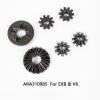 20CrMo Diff Gear Set for 29mm Diff Case for Arrma 6S 1/8 Kraton EXB Talion EXB 1/7 Mojave EXB,Steel 20# Harden Replace 4PCS 10T Satellite Gears,2PCS 20T Planetary Gears ARA310984,ARA310985(For EXB&V6) view 4
