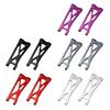 Aluminum Rear Suspension Arms for 1/24 Lo-si Micro B Micro-T Upgrades Parts Rc Car 2WD Buggy RTR LOS00007 Replace(Silver) view 2