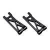 Aluminum Rear Suspension Arms for 1/24 Lo-si Micro B Micro-T Upgrades Parts Rc Car 2WD Buggy RTR LOS00007 Replace(Silver) view 4