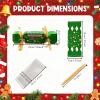 4PCS Candy Christmas Money Pull Boxes  Fun Cash Gift Holders with 40 Clear Envelopes, Creative Surprise Boxes for Kids, Teens & Adults view 2