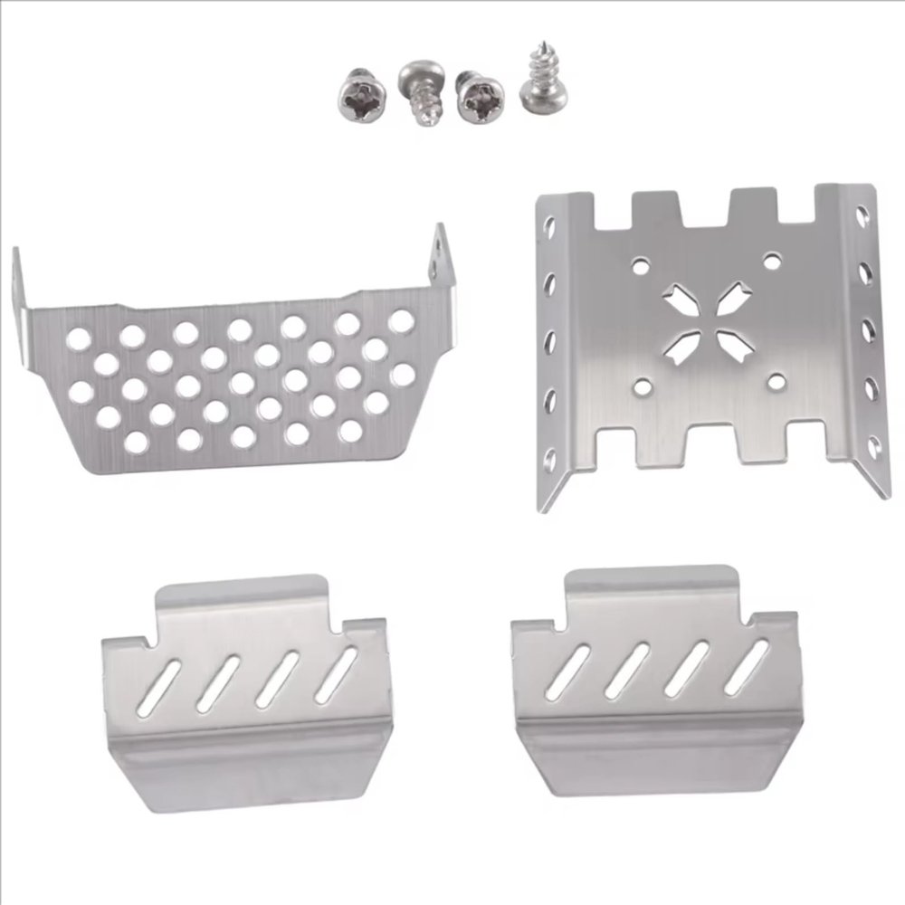 Compatible with Yikong YK4082 YK4102 YK4103 for Absima for Sherpa RC Crawler Car Upgrade Parts for Chassis Axle Protector Plate RC Car Accessories