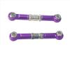 Compatible with MJX for Hyper Go 14209 14210 H14BM 1/14 Remote Control Car Upgrades Parts Accessories Metal Steering Rod RC Car Accessories(Purple) view 1