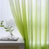 HooHero Green 50 Width Sheer Curtains Window Treatments Ombre Tulle Drapes for Living Kids Room Doorway Kitchen view 2