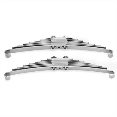 Compatible with Tamiya 1/14 RC Tractor Trailer Truck Car Upgrade Parts 1 Pair Front Suspension Steel for Leaf for Spring RC Car Accessories