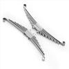 Compatible with Tamiya 1/14 RC Tractor Trailer Truck Car Upgrade Parts 1 Pair Front Suspension Steel for Leaf for Spring RC Car Accessories view 2
