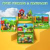 Axirata 60PCS Mini Magnetic Blocks Travel Set for Kids, Mini Magnetic Tiles Building Cubes with Portable Iron Box, STEM Learning Sensory Toy for Toddler Boys Girls Age 3-5 4-8 8-12+ view 4