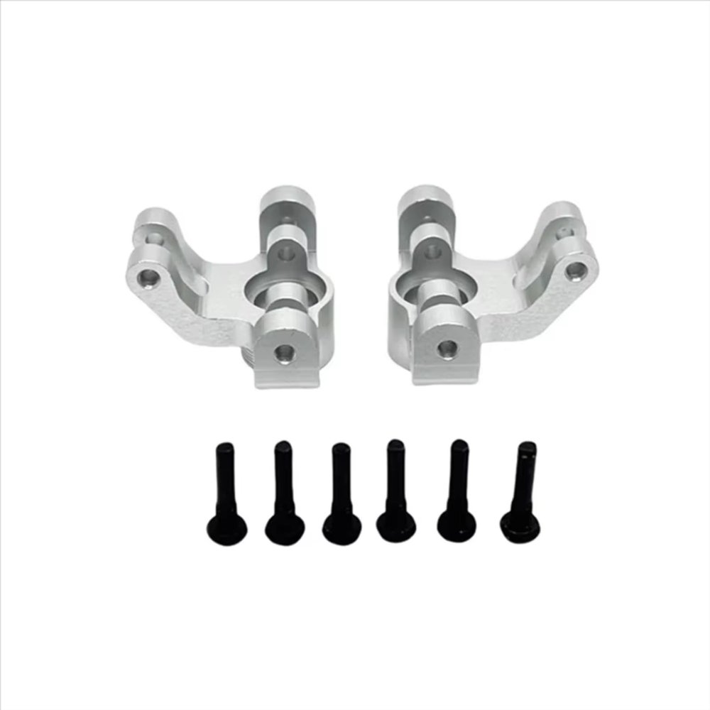 Compatible with UDIRC GR UD M16 1/16 Remote Control Cars Upgrades Parts Modification Accessories Front Steering Cup Kit RC Car Accessories(Silver)
