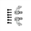 Compatible with UDIRC GR UD M16 1/16 Remote Control Cars Upgrades Parts Modification Accessories Front Steering Cup Kit RC Car Accessories(Silver) view 2