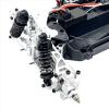 Compatible with UDIRC GR UD M16 1/16 Remote Control Cars Upgrades Parts Modification Accessories Front Steering Cup Kit RC Car Accessories(Silver) view 4