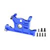 Aluminum 7075-T6 Alloy Bearing Motor Mount for Traxxas 1:8 Jato 4X4 / 1:10 Rustler 4X4 / Ford Fiesta ST Rally/Slash 4WD Upgrade Parts - Blue view 1