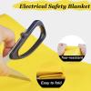 0.4kv/ 10kv Dielectric Blanket, 2.5mm Thick Anti-electrocution Mat Shock Safety Pad, Lifeguard Protective Sheet for Power Plants/Substations(400v-80x100cm/31.5x39.4") view 2