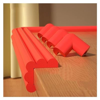 Self-Adhesive Foam Edge Protector - Corner Bumper Guard for Sharp Edges & Corners - Soft Cushion Safety for Children & Furniture Injury Prevention