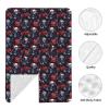 Rock Skull Guitar Rose Print Baby Car Seat Covers, Breathable Nursing Cover Breastfeeding Cover, Stroller Covers, Multi-use Infant Carseat Canopy, Baby Boys Girls Newborn Essentials view 3