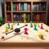 4Pcs Spinner Game Engaging Board Arrow Set Home and School Party Spinners Plastic Craft with Suction Cup Board Games Accessories (Black) view 4
