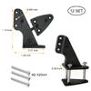 12 Sets Nylon Control Horns L20W14H29mm 3 Holes Positions for RC Airplane KT Model Plane DIY Parts Accessories with M2x20mm Screw view 2