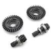 AMZRC 1.6Mod 10-32T Spiral Cut Front Rear Diff Ring Pinion Gear Set 7790 7791 7792 Fit Traxxas XRT 8S or Uitlmate Rc Car Upgrade Part view 3